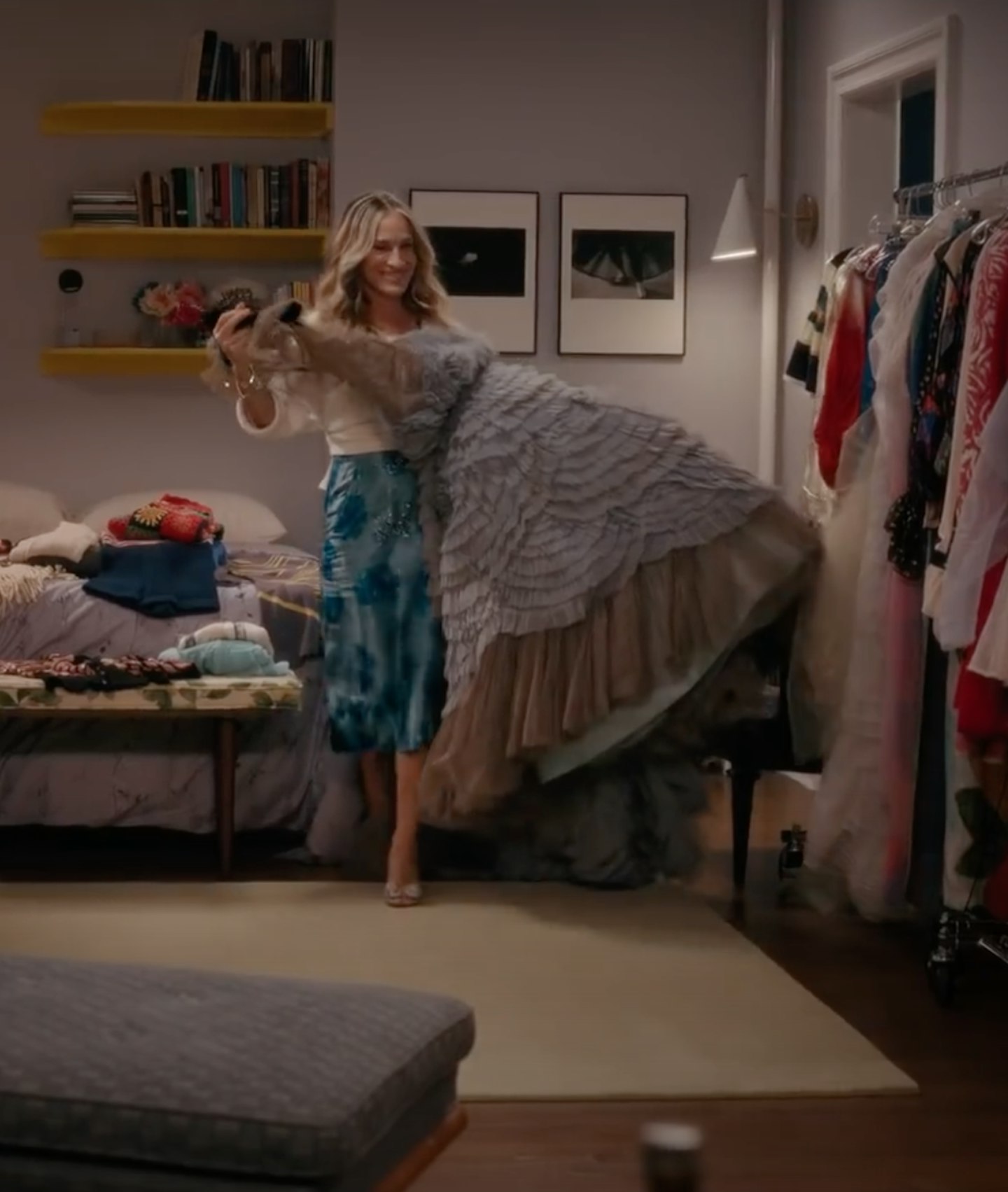 Carrie Bradshaw Wardrobe Then And Now